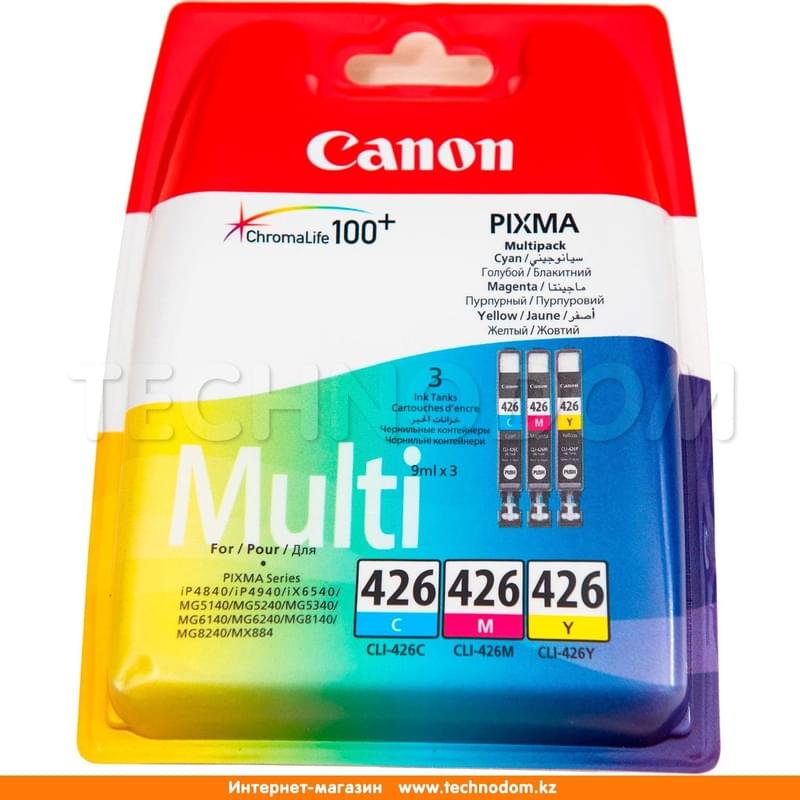 Картридж Canon CLI-426 Cyan/Magenta/Yellow - фото #0