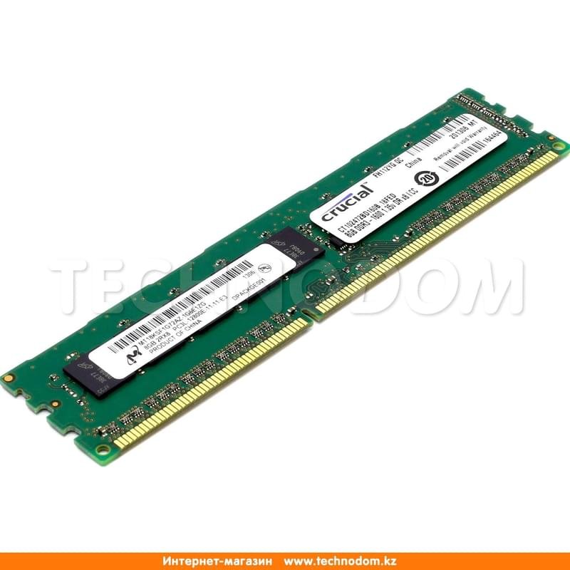 Оперативная память Crucial 8GB DDR3L-1600 UDIMM (CT102464BD160B) - фото #0