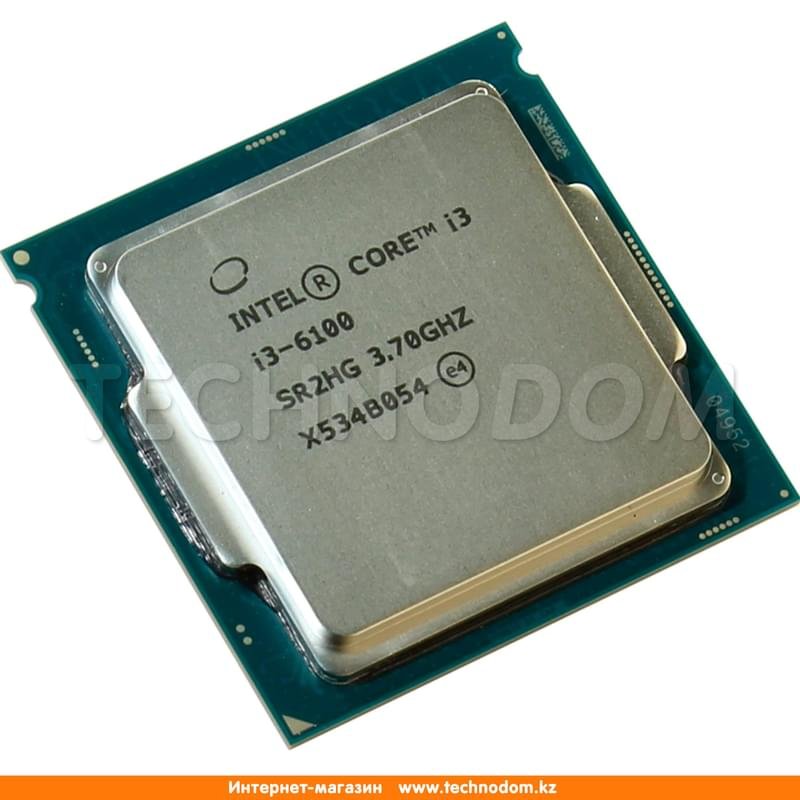 Процессор Intel Core i3-6100 (C2/T4, 3M Cache, 3.7GHz) LGA1151 OEM - фото #0