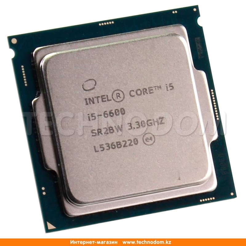 Процессор Intel Core i5-6600 (C4/T4, 6M Cache, 3.3 up to 3.9GHz) LGA1151 OEM - фото #0