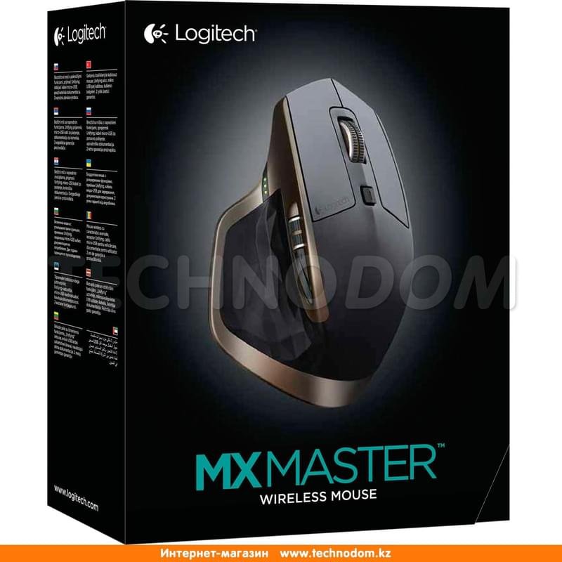 Мышка беспроводная USB/BT Logitech Master MX, 910-004362 - фото #3