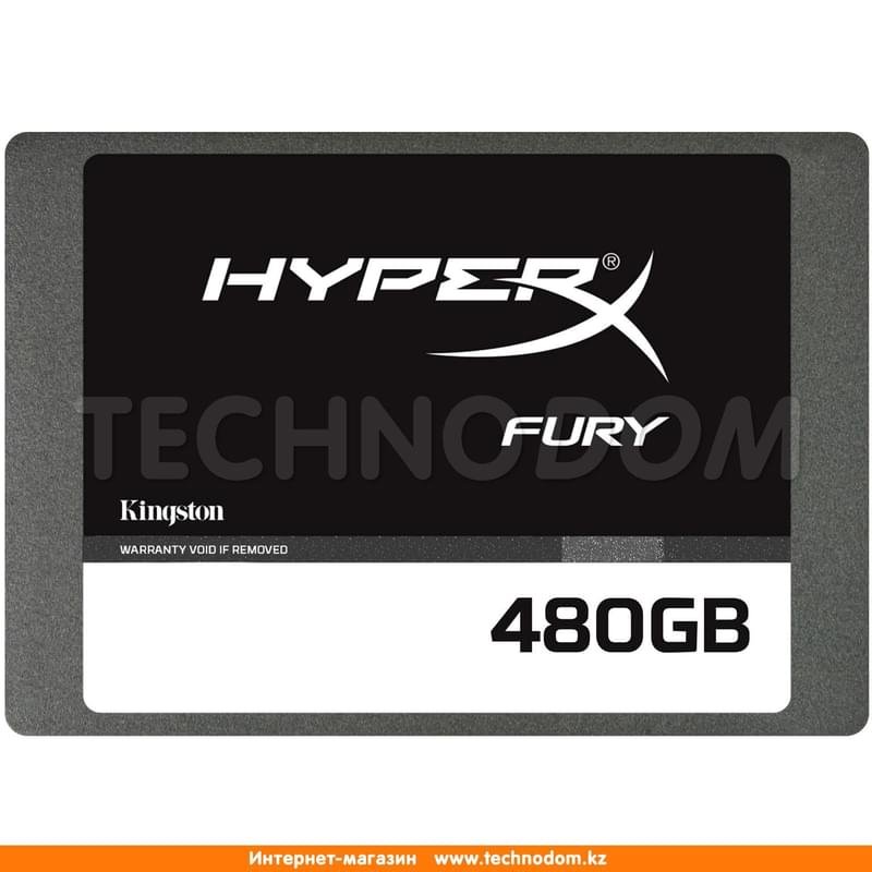 Внутренний SSD 2.5" 480GB Kingston HyperX FURY, SATA-III (SHFS37A/480G) - фото #0