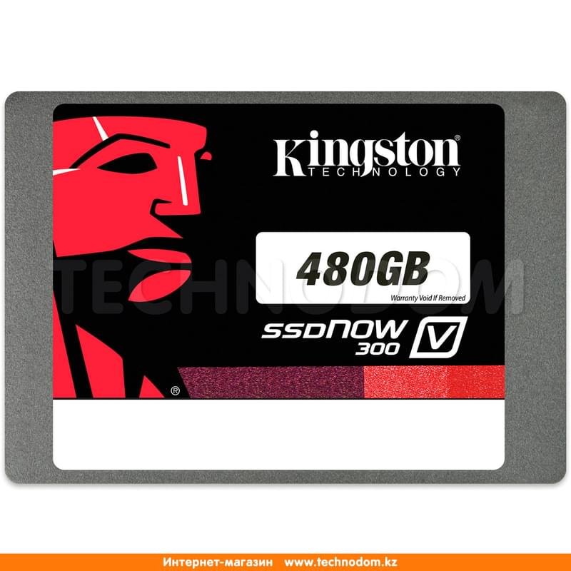 Внутренний SSD 2.5" 7мм 480GB Kingston V300 SV300S37A, SATA-III MLC (SV300S37A/480G) - фото #0