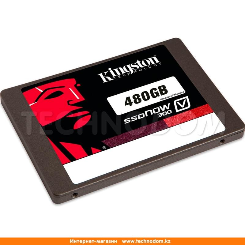 Внутренний SSD 2.5" 7мм 480GB Kingston V300 SV300S37A, SATA-III MLC (SV300S37A/480G) - фото #1