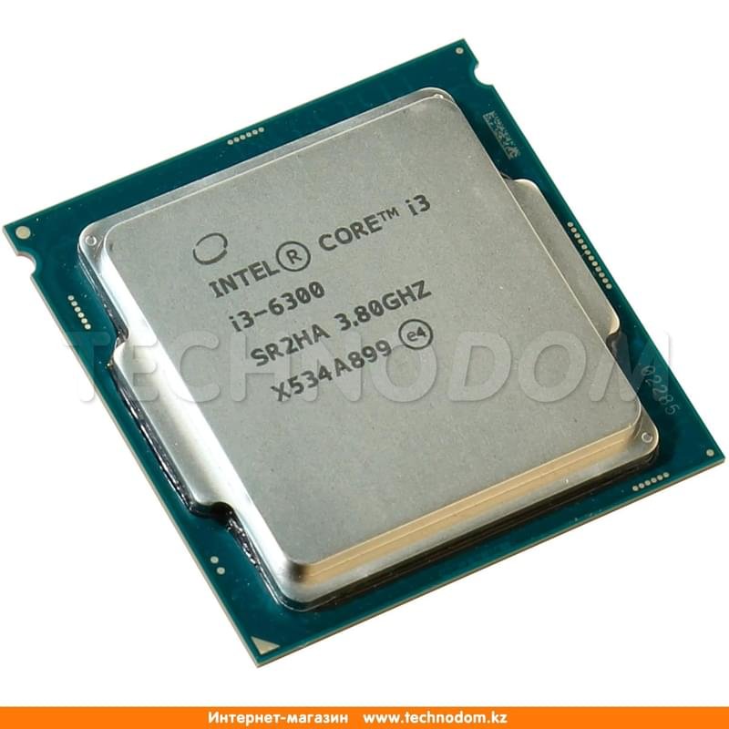 Процессор Intel Core i3-6300 (C2/T4, 4M Cache, 3.8GHz) LGA1151 OEM - фото #0