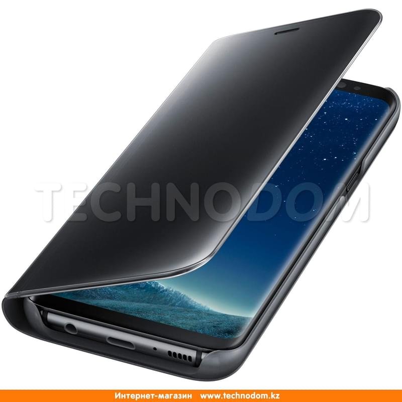 Чехол для Samsung Galaxy S8+/G955, Clear View Standing Cover, Black (EF-ZG955CBEGRU) - фото #4