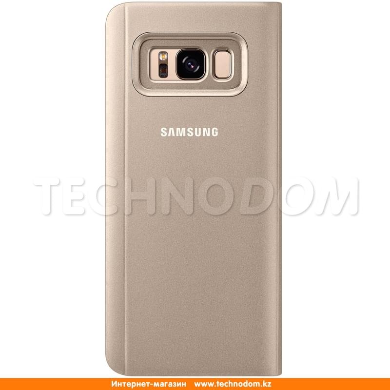 Чехол для Samsung Galaxy S8+/G955, Clear View Standing Cover, Gold (EF-ZG955CFEGRU) - фото #1