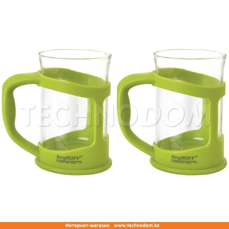 Набор лаймовых чашек для чая/кофе (2пр) Berghoff 1106840 - фото #0