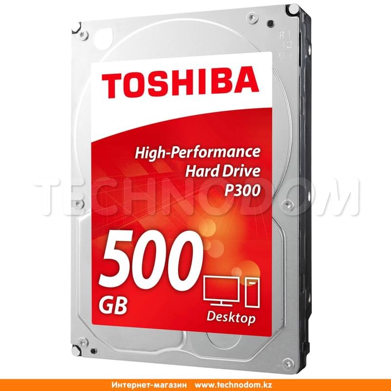 Внутренний HDD 3.5" 500GB Toshiba P300 High-Performance SATA-III (HDWD105UZSVA) - фото #0
