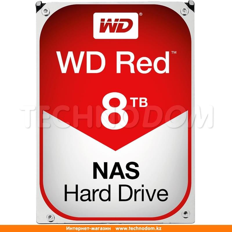 Внутренний HDD 3.5" 8TB Western Digital Red WD80EFZX SATA-III (WD80EFZX) - фото #1
