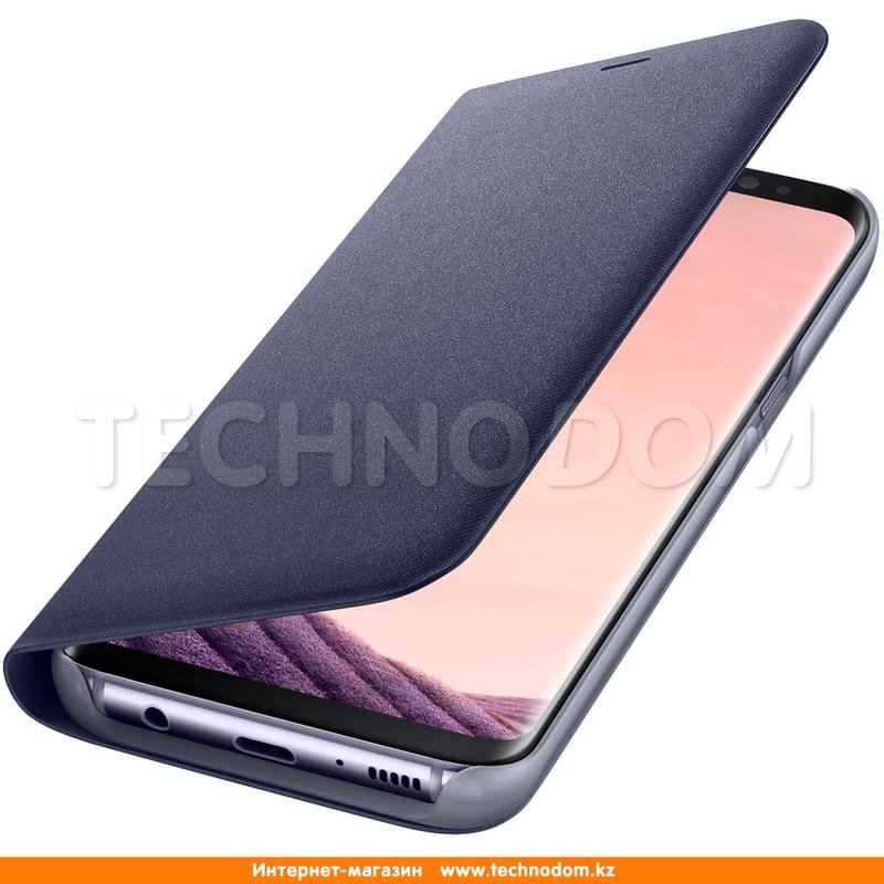 Чехол для Samsung Galaxy S8+/G955, LED View Cover, Violet (EF-NG955PVEGRU) - фото #3