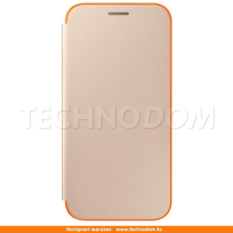 Чехол для Samsung Galaxy A5/A520 (2017), Neon Flip Wallet, Gold (EF-FA520PFEGRU) - фото #0