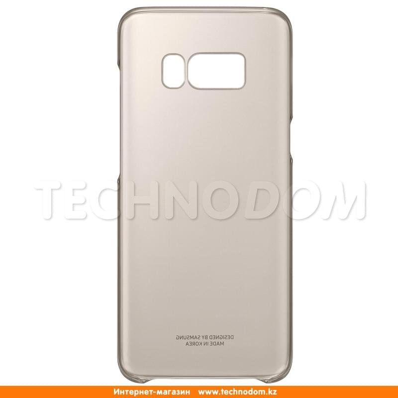 Чехол для Samsung Galaxy S8/G950, Clear Cover, Gold (EF-QG950CFEGRU) - фото #2