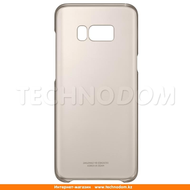 Чехол для Samsung Galaxy S8/G950, Clear Cover, Gold (EF-QG950CFEGRU) - фото #4