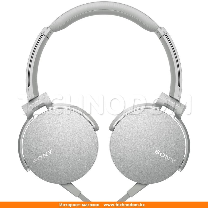 Наушники Накладные Sony MDR-XB550AP, White - фото #3