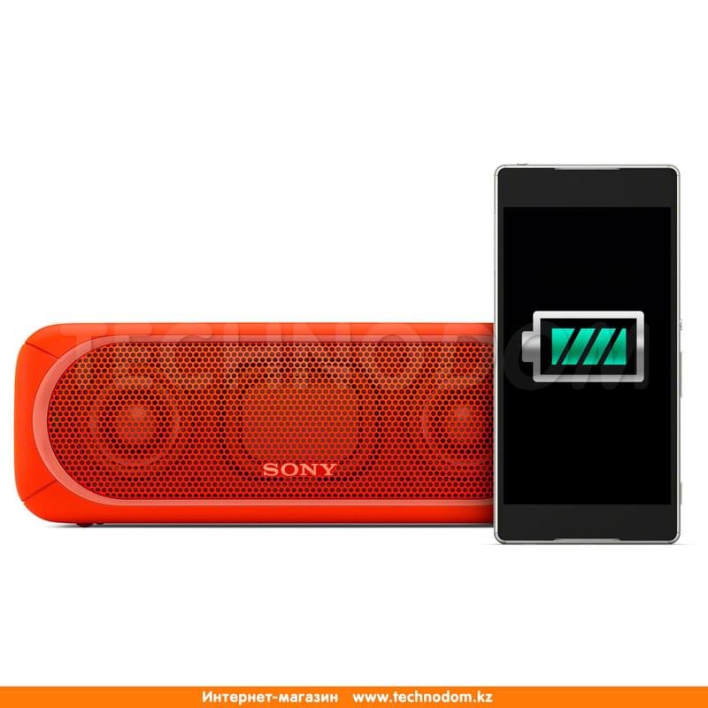 Колонки Bluetooth Sony SRS-XB30, Red - фото #2
