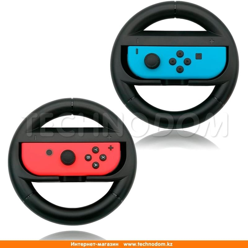 Джойстик беспроводной Nintendo Joy-Con Wheel Pair Controller - фото #0