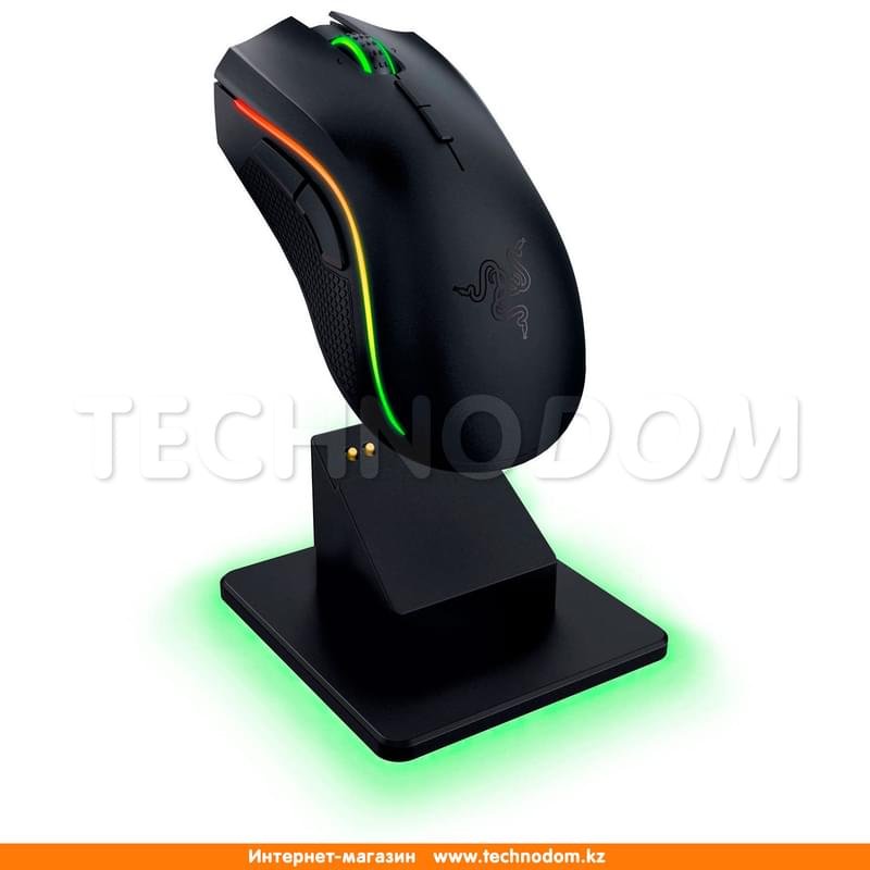 Мышка игровая беспроводная USB Razer Mamba Chroma, RZ01-01360100-R3G1 - фото #5