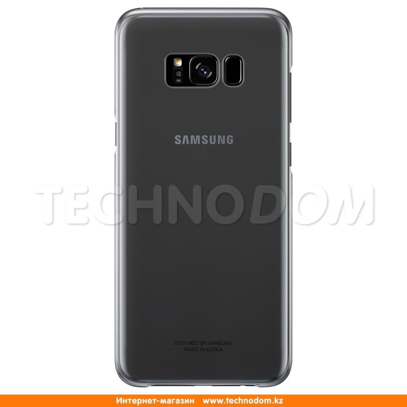 Чехол для Samsung Galaxy S8+/G955, Clear Cover, Black (EF-QG955CBEGRU) - фото #0