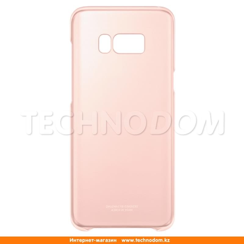 Чехол для Samsung Galaxy S8+/G955, Clear Cover, Pink (EF-QG955CPEGRU) - фото #2