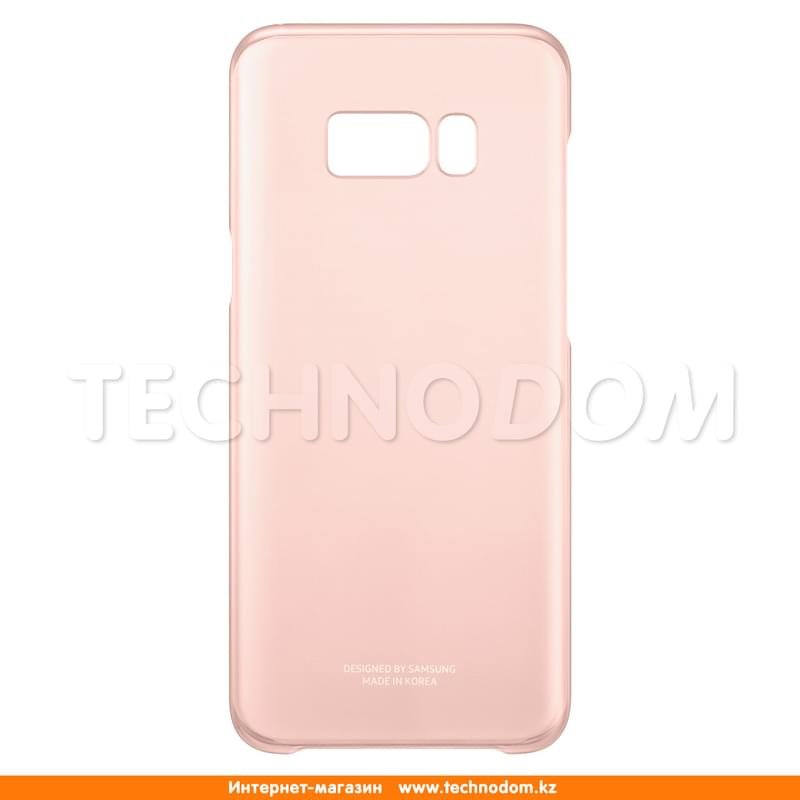 Чехол для Samsung Galaxy S8+/G955, Clear Cover, Pink (EF-QG955CPEGRU) - фото #3