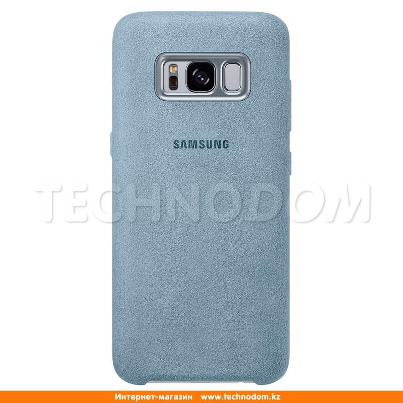 Чехол для Samsung Galaxy S8+/G955, Alcantara Cover, Mint (EF-XG955AMEGRU) - фото #0