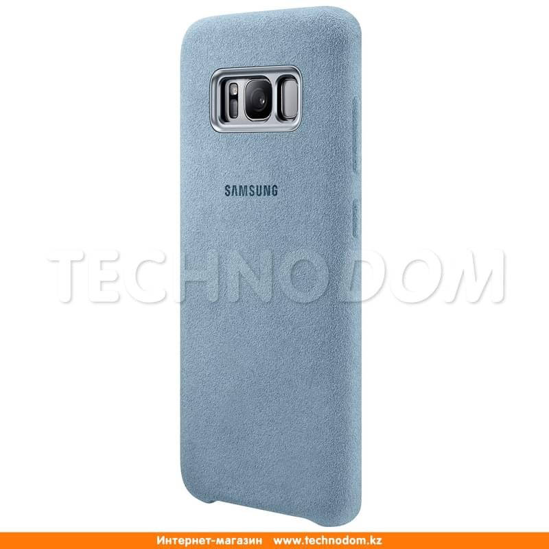 Чехол для Samsung Galaxy S8+/G955, Alcantara Cover, Mint (EF-XG955AMEGRU) - фото #1