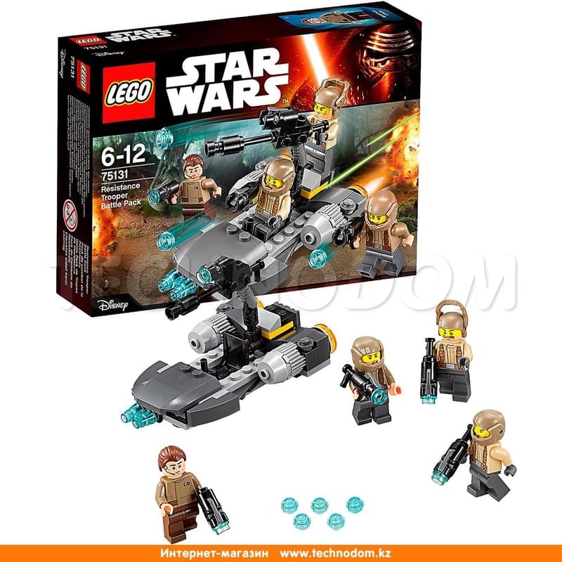 Дет. Конструктор Lego Star Wars, Боевой набор Сопротивления (75131) - фото #1