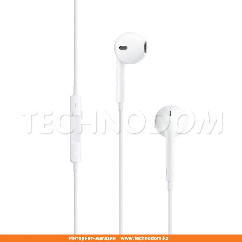 Наушники Вставные Apple EarPods with 3.5mm Headphone Plug (MNHF2ZMA) - фото #0