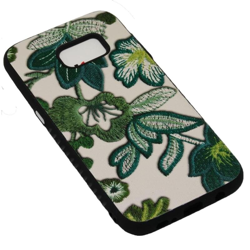 Чехол для iPhone 7/8 Creative Case, Силикон, Зеленые цветы - фото #0