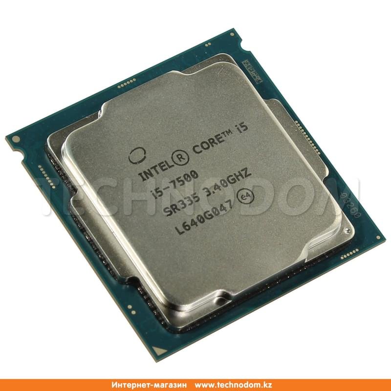 Процессор Intel Core i5-7500 (C4/T4, 6M Cache, 3.4 up to 3.8GHz) LGA1151 OEM - фото #0
