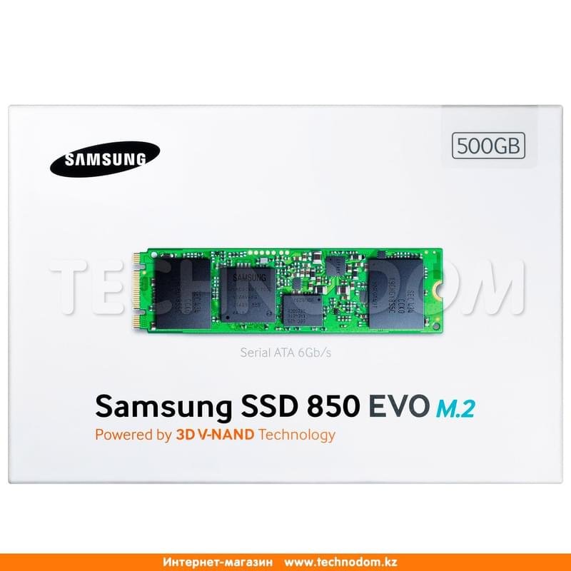 Внутренний SSD M.2 2280 500GB Samsung 850 EVO SATA-III TLC (MZ-N5E500BW) - фото #5