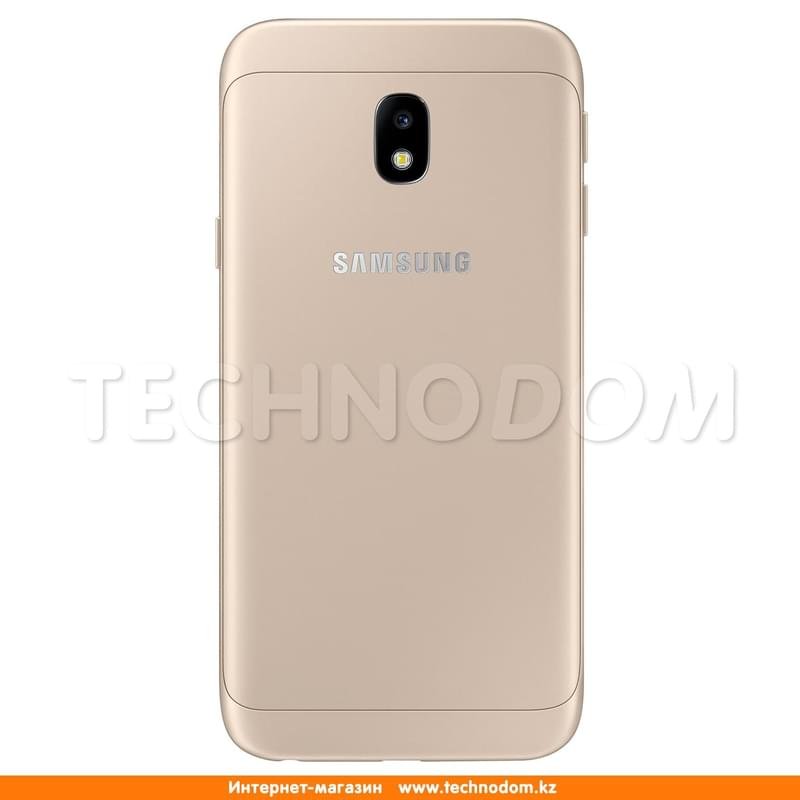 Смартфон Samsung Galaxy J3 2017 16GB Gold - фото #5