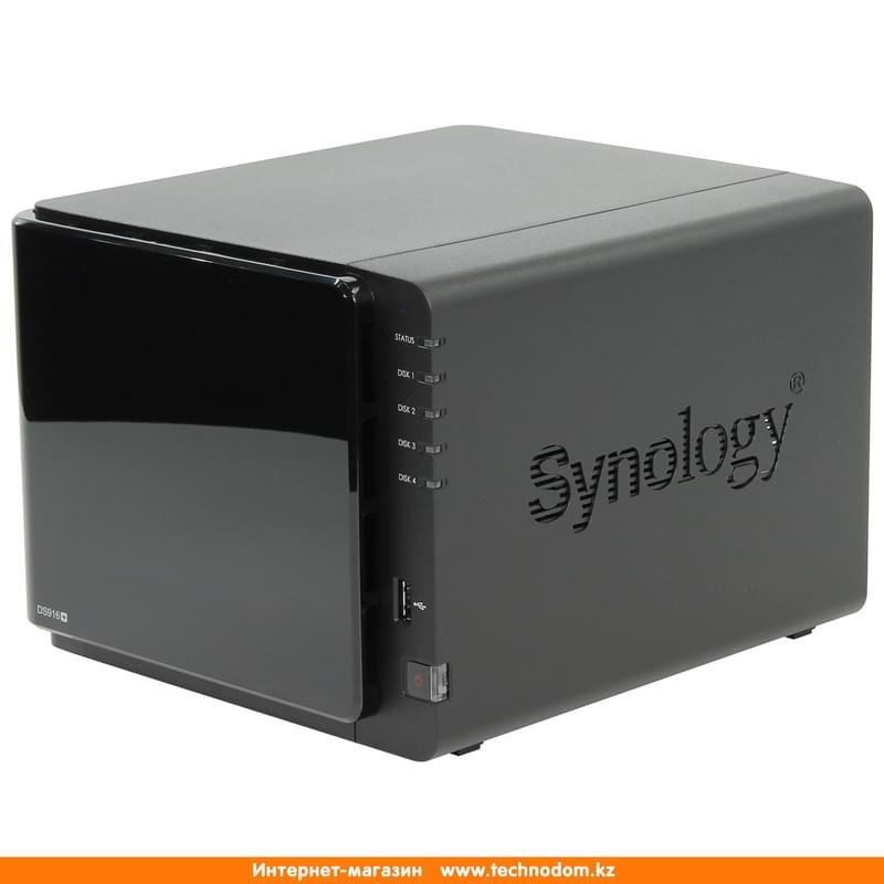 Сетевой накопитель NAS Synology 4 отсека для HDD (DS916+ (2GB)) - фото #0