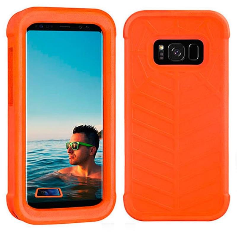 Чехол для Samsung Galaxy S8/G950, Temdan, Float Series, Оранжевый - фото #0