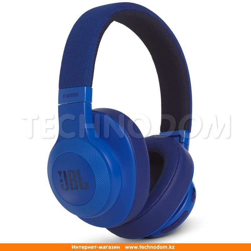 Наушники Накладные JBL Bluetooth JBLE55BT, Blue - фото #3