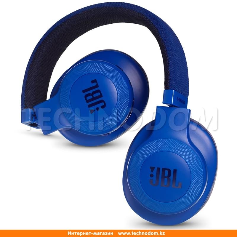 Наушники Накладные JBL Bluetooth JBLE55BT, Blue - фото #4
