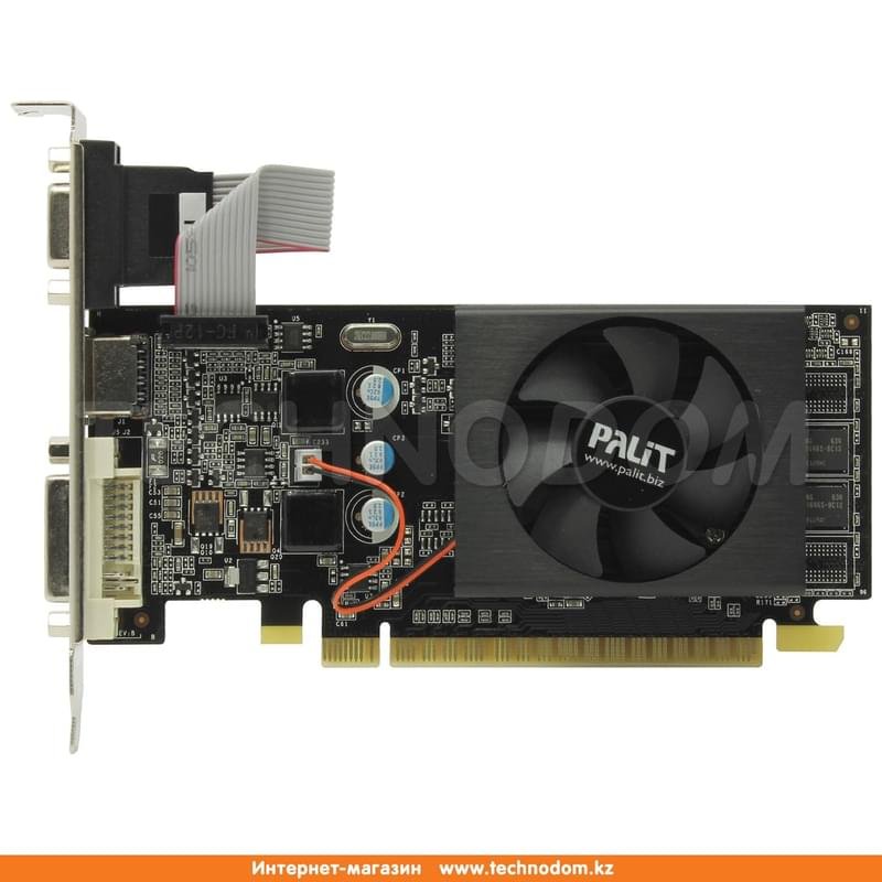 Видеокарта Palit Nvidia GeForce GT 610 1Gb (VGA+DVI+HDMI) - фото #0