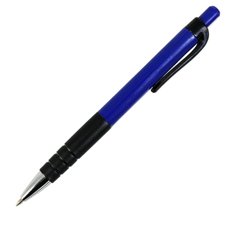 Ручка шариковая, автомат, синия, 0,7мм, DELI - фото #0