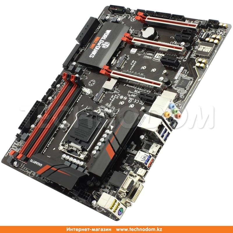 Материнская плата Gigabyte Z170X-Gaming 3 EU LGA1151 4DDR4 PCI-E 3x16 3x1 (HDMI+DVI-D+VGA) ATX - фото #0