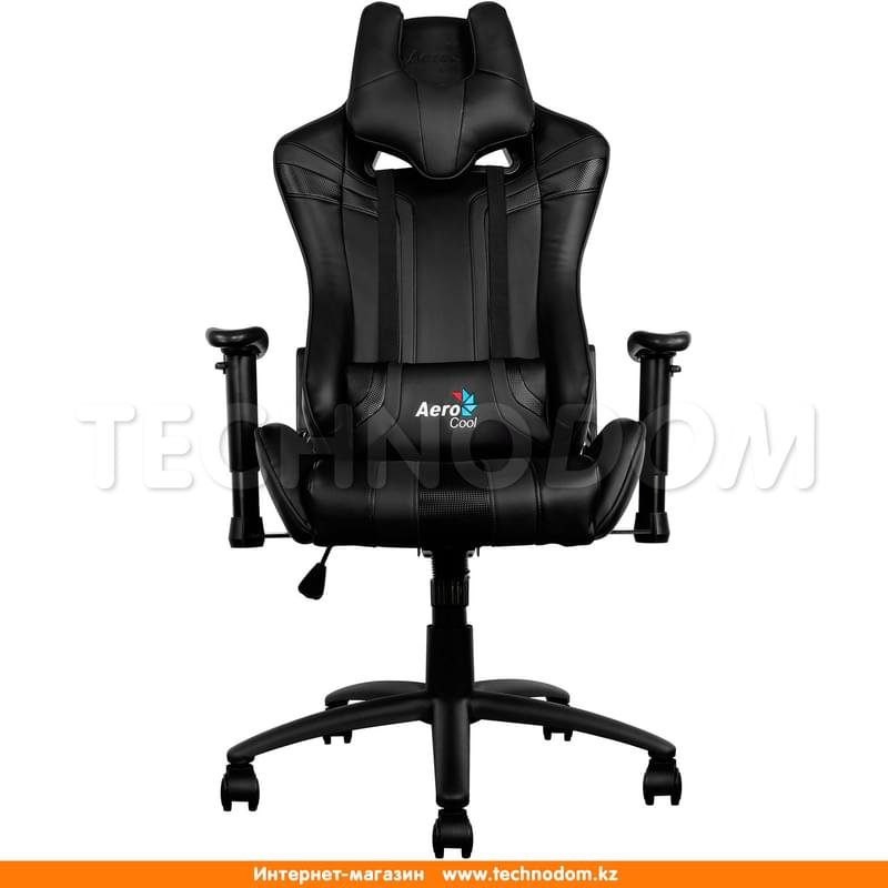 Игровое компьютерное кресло Aerocool AC120B, Кожзам,, Ш53*(Г57*(В132 см, Black, AC120B - фото #0