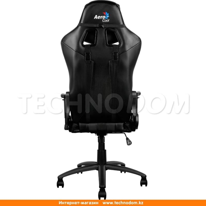 Игровое компьютерное кресло Aerocool AC120B, Кожзам,, Ш53*(Г57*(В132 см, Black, AC120B - фото #1