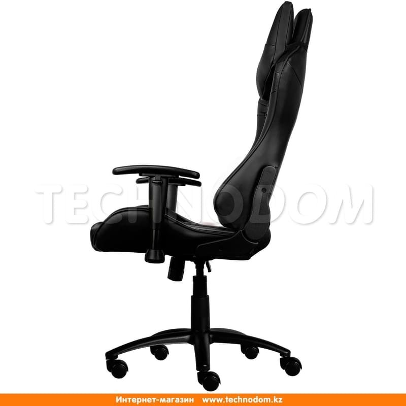 Игровое компьютерное кресло Aerocool AC120B, Кожзам,, Ш53*(Г57*(В132 см, Black, AC120B - фото #4