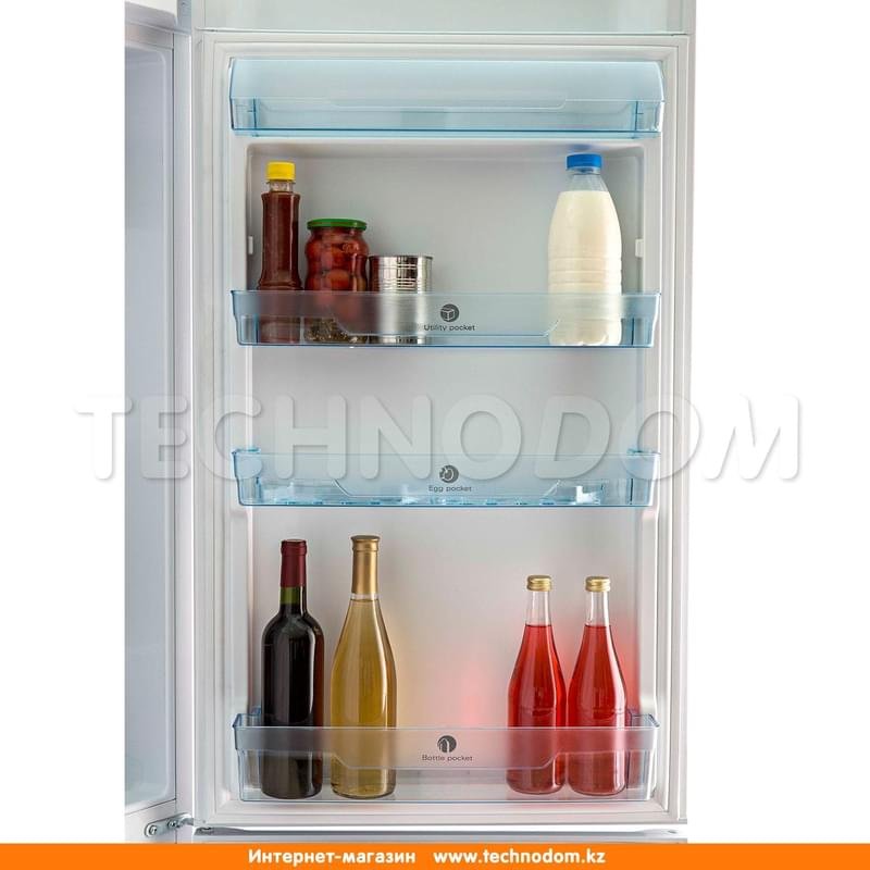 Двухкамерный холодильник Pozis RK-FNF-172 белый с чер. накладками - фото #6