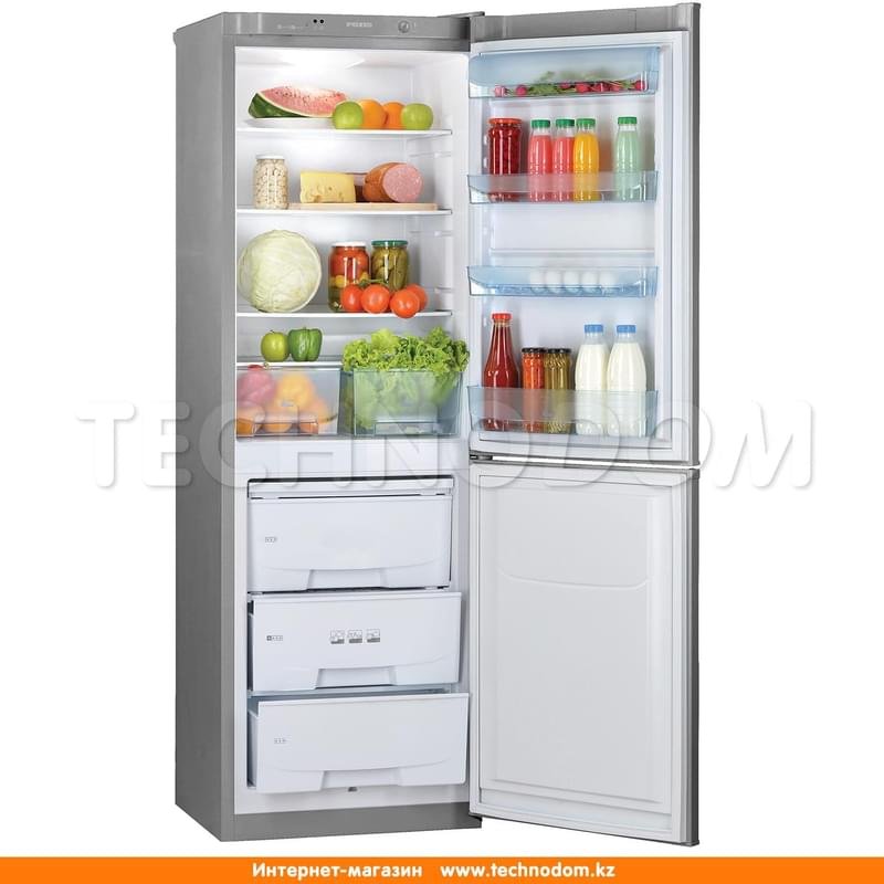 Двухкамерный холодильник Pozis RK-139 металлопласт - фото #1