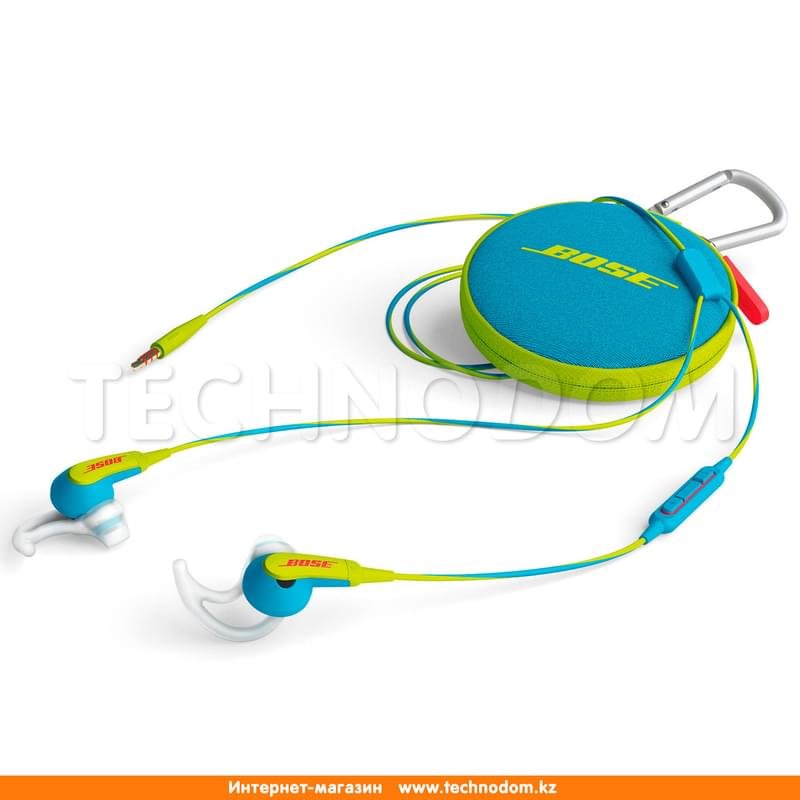 Наушники Вставные Bose SoundSport IE Headphone MFi, Neon Blue - фото #2