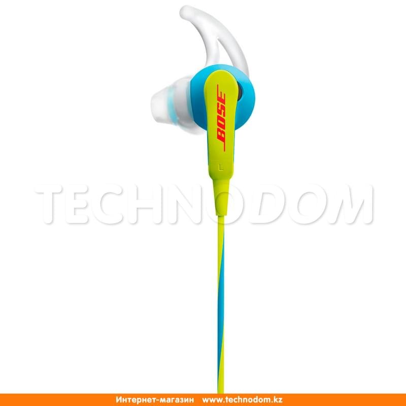 Наушники Вставные Bose SoundSport IE Headphone MFi, Neon Blue - фото #3