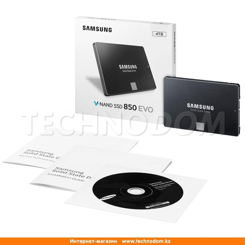 Внутренний SSD 2.5" 7мм 4TB Samsung 850 EVO, SATA-III TLC (MZ-75E4T0BW) - фото #6