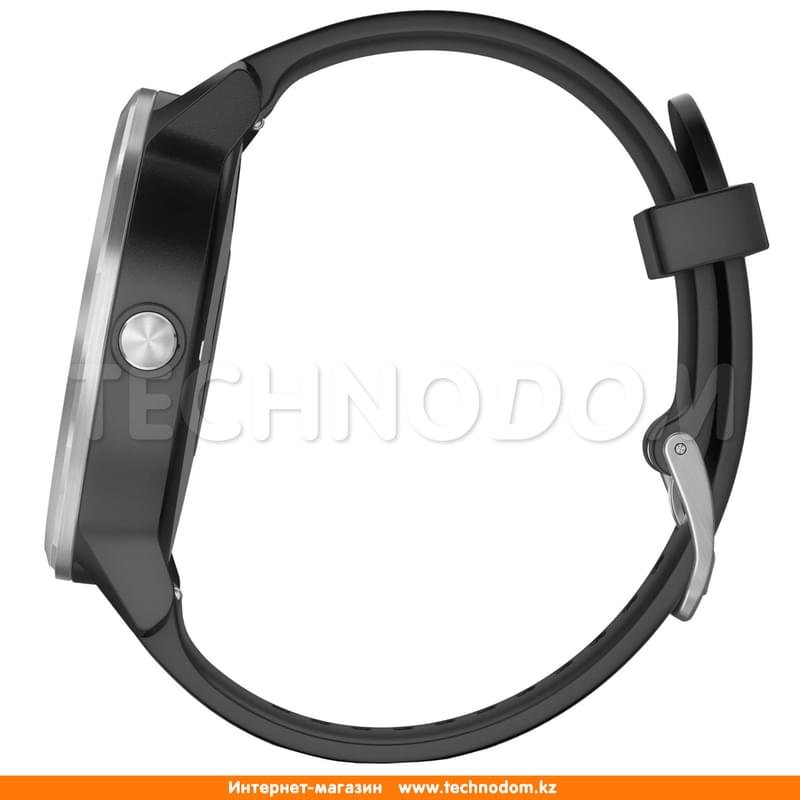 Смарт часы Garmin vivoactive 3 Black/Black Silicone/Stainless Steel - фото #4