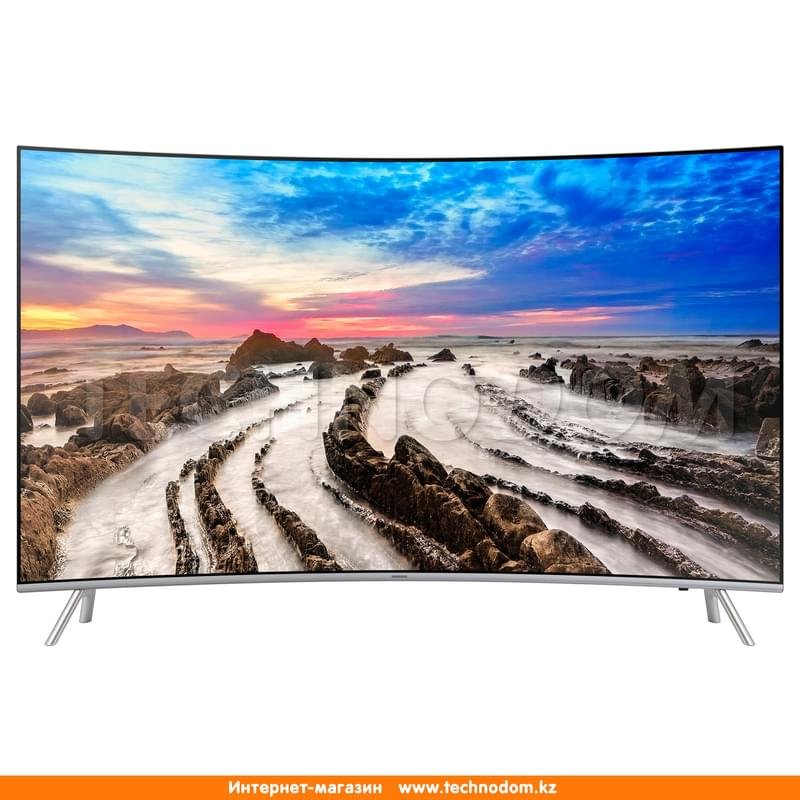Телевизор 55" Samsung UE55MU7500UXCE LED UHD Smart Curved Silver - фото #0